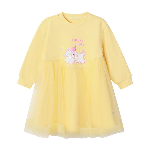 笛莎Deesha 连衣裙2024新款时尚网纱连衣裙 商品图4