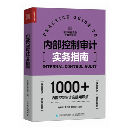 内部控制审计实务指南 内部控制审计工具书 一线审计工作者操刀 近百个实战图表模板示例 1000+内控审计实操知识点详解 商品图1