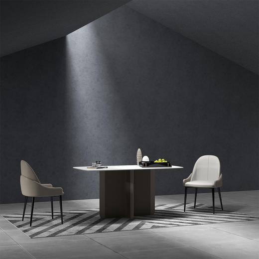 顾家家居整装 现代简约 茶几角几餐桌餐椅 PT2108 商品图4