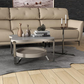 顾家家居整装 现代简约 茶几角几床头柜 PT2105