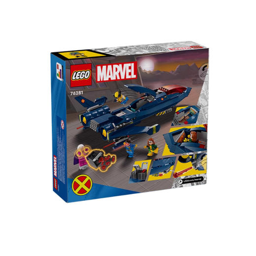 乐高积木L76281X超级英雄系列战警喷射机 商品图2