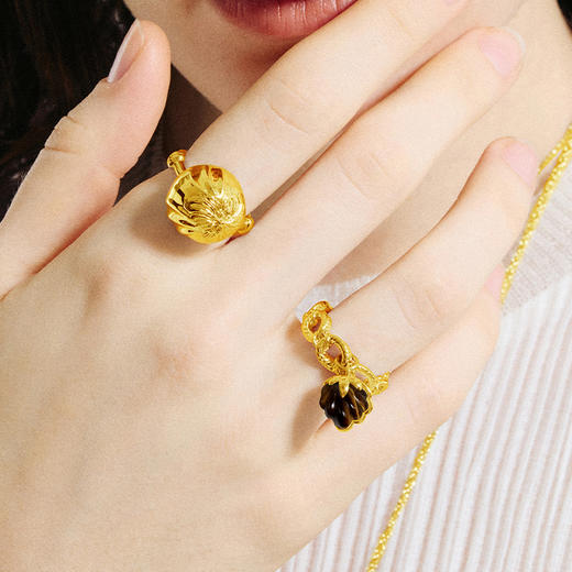 ATELIERSÓ x deepmoss 24SS 合作系列-贝壳吊坠戒指 商品图1