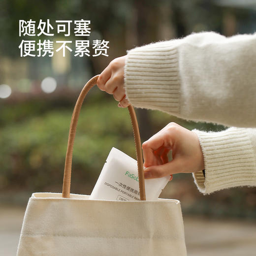 FaSoLa一次性雨衣成人长款全身透明加厚户外便携压缩雨披防暴雨 商品图1