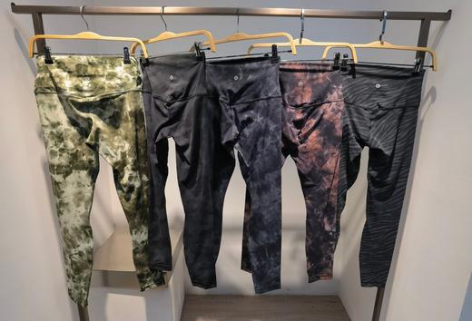 LULU露露款二迷彩瑜伽裤 商品图0