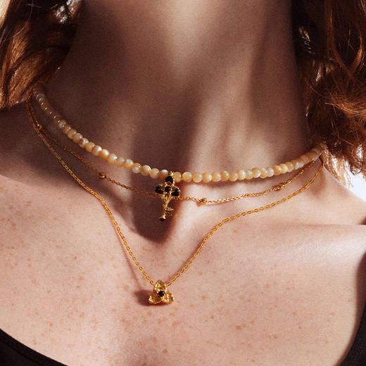 ATELIERSÓ x deepmoss 23AW 合作系列-小钥匙串珠项链 商品图6