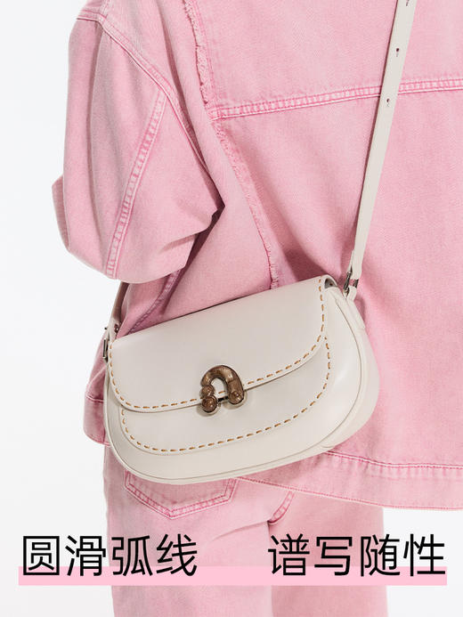 【品牌直发】Amazing Song乙颂 栗子包春夏新款牛皮复古通勤单肩斜挎腋下 商品图6