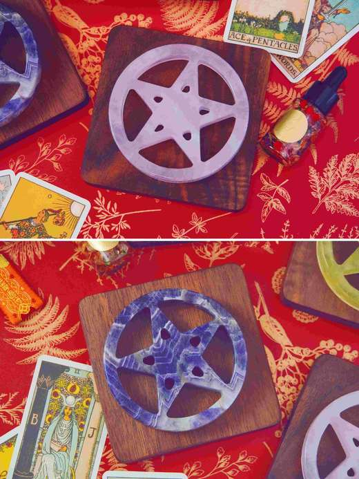 五芒星水晶扩香摆件 商品图1