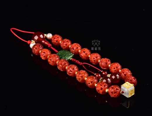 【锦绣】老玛瑙绣球十八子ZX24010801 商品图3