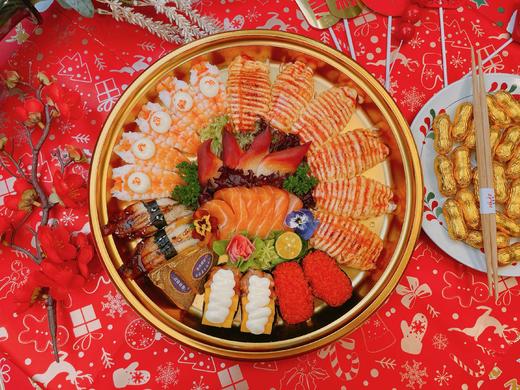 龙凤呈祥（29粒）（北极贝三文鱼款）金砖鹅肝缺货替换为鳗鱼手握 商品图1