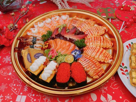 龙凤呈祥（29粒）（北极贝三文鱼款）金砖鹅肝缺货替换为鳗鱼手握 商品图5