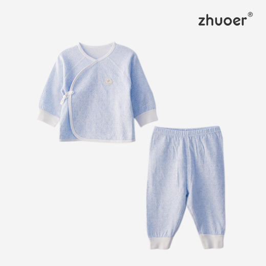 【春秋贴身新生儿套装】卓儿宝宝打底衫纯棉家居服婴儿衣服 商品图1