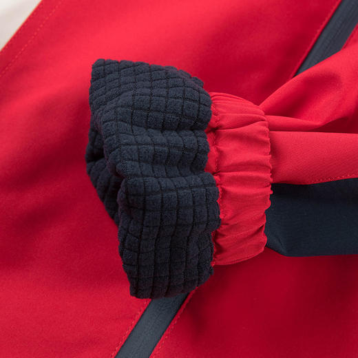 水孩儿童装24春季新款儿童三防外套男童时尚轻户外风衣女童运动拼色连帽衫 商品图6