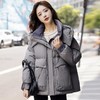 羽绒服2023新款女冬欧货小个子奢华时尚气质显瘦短款羽绒服棉服 商品缩略图1
