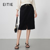 EITIE爱特爱春季新款黑色通勤半裙7306002 商品缩略图0