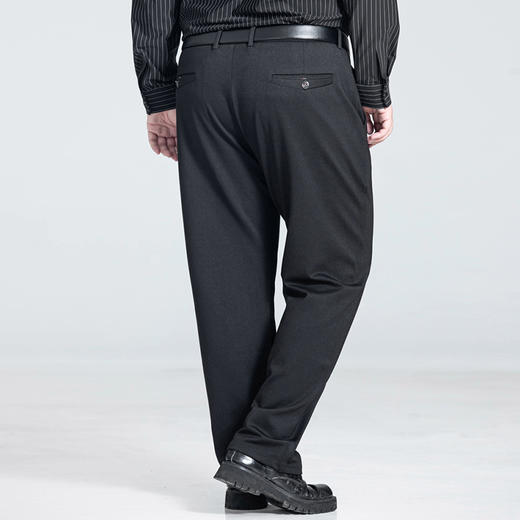 【Q】【新款DSZ】大依优型大码商务休闲裤直筒长裤男舒适休闲商务简约百搭加肥加大男装 商品图2