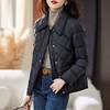 黑色羽绒服女短款2023冬季新款小个子气质时尚洋气轻薄白鸭绒外套 商品缩略图1