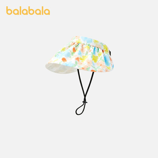 巴拉巴拉儿童防晒帽女童遮阳帽新款夏季薄款防紫外线便携时尚 商品图1