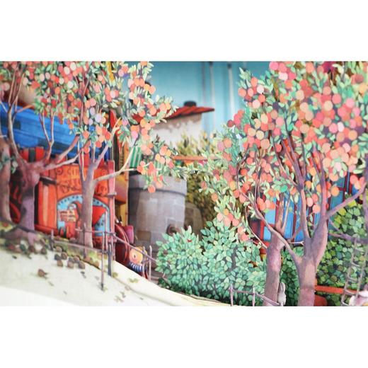 【我等你】绘本纸雕书 一本抚慰都市心灵的暖心童话书籍 海贝卡·朵特梅著绘本 商品图3