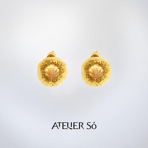 ATELIERSÓ x deepmoss 24SS 合作系列-圆珠耳钉 商品图4