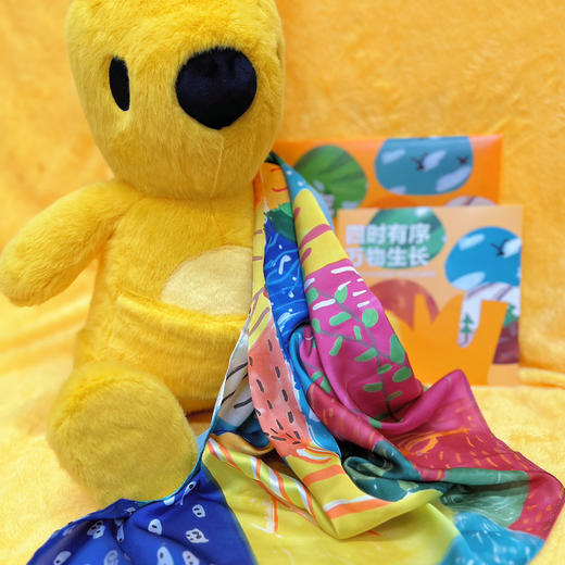 青山计划手绘环保丝巾 商品图1