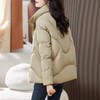 短款羽绒服女冬2023新款小个子香风时尚洋气加厚白鸭绒面包服外套 商品缩略图1