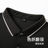【Q】【桑蚕丝】【新款DSZ】大依优型大码长袖Polo衫T恤加肥加大肥佬休闲商务宽松透气上衣打底 商品缩略图2