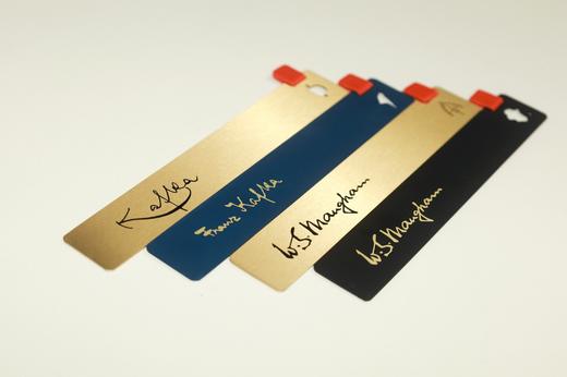 【作家系列黄铜书签】可选卡夫卡签名黄铜书签+毛姆签名黄铜书签 商品图11