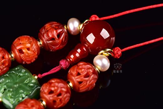 【锦绣】老玛瑙绣球十八子ZX24010801 商品图7