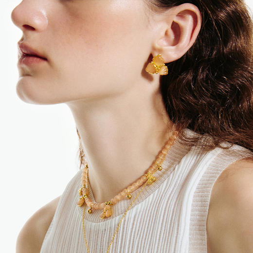 ATELIERSÓ x deepmoss 24SS 合作系列-三花耳钉 商品图6