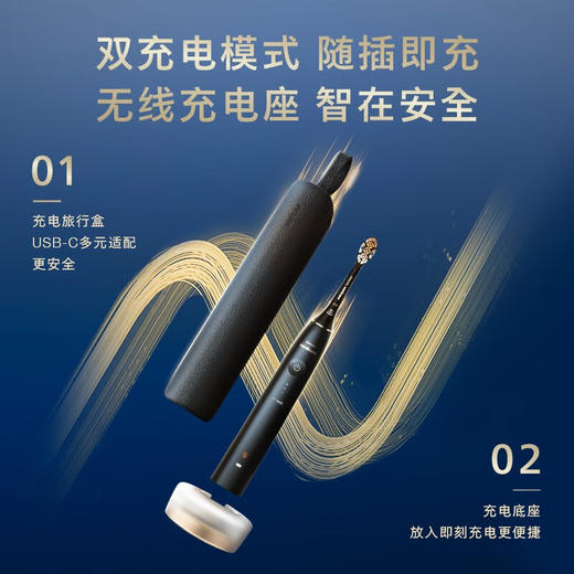 新品上市【家居】飞利浦 PHILIPS 钻石9系香槟金色 【龙年限量礼盒】# 商品图6