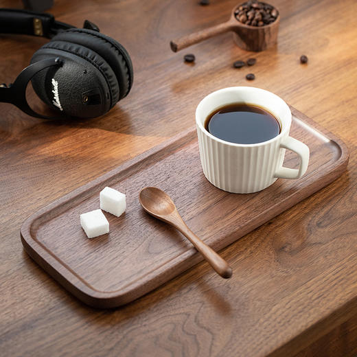 黑胡桃木咖啡盘 商品图2