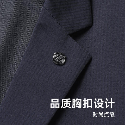 【新款DDS】大依优型大码男装两粒扣西服外套休闲商务加肥加大上衣男士正装潮 商品图2