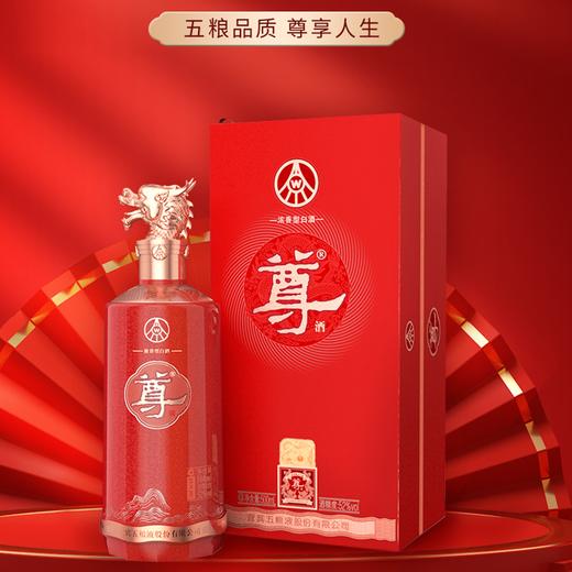 五粮液尊龙系列·红尊龙酒 52度浓香型白酒500ml 商品图0