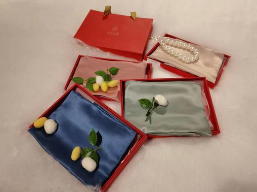 西施蚕娘真丝枕套 商品图4