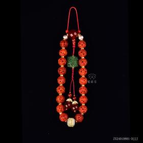 【锦绣】老玛瑙绣球十八子ZX24010801