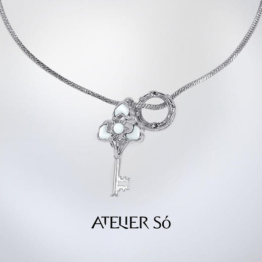 ATELIERSÓ x deepmoss 23AW 合作系列-大钥匙长链 商品图5