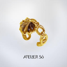 ATELIERSÓ x deepmoss 24SS 合作系列-贝壳吊坠戒指