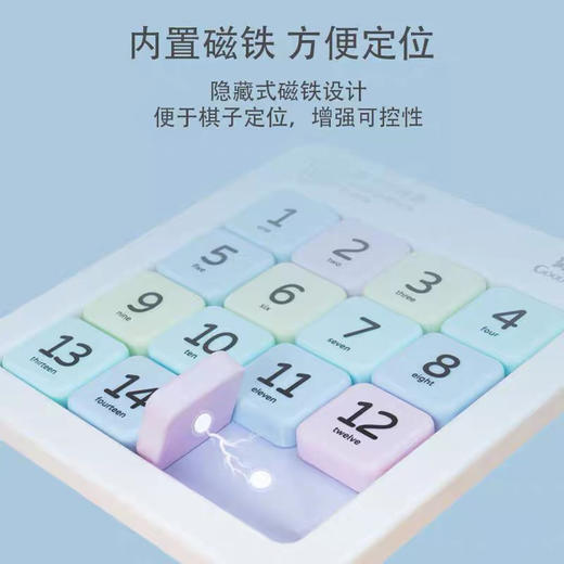 磁力数字华容道 商品图1