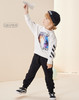 贝贝怡男童卫衣套装中大童运动休闲两件套洋气春装帅气潮221T2432 商品缩略图2