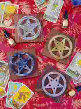 五芒星水晶扩香摆件