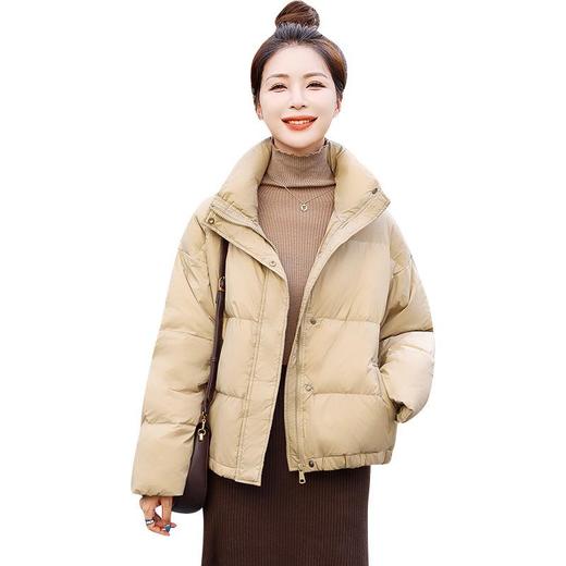 短版羽绒衣女冬季2023新款泡芙感轻薄小个子显瘦时尚气质棉服外套 商品图4