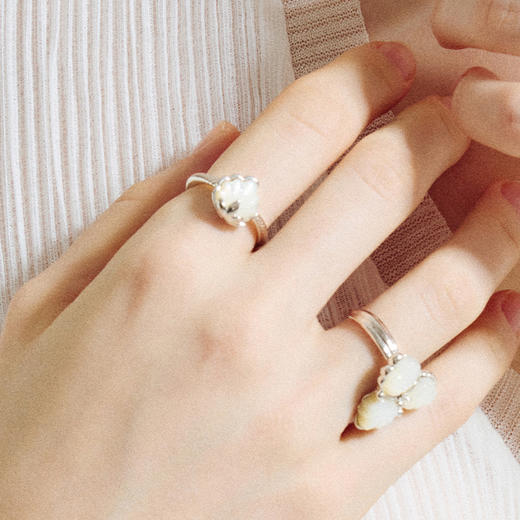 ATELIERSÓ x deepmoss 24SS 合作系列-贝壳戒指 商品图9