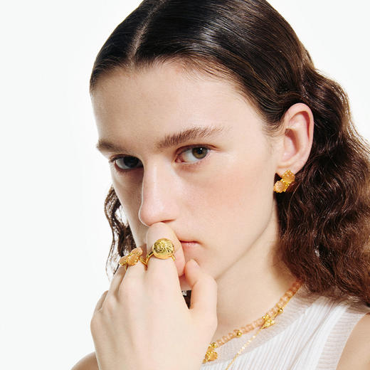 ATELIERSÓ x deepmoss 24SS 合作系列-三花耳钉 商品图7