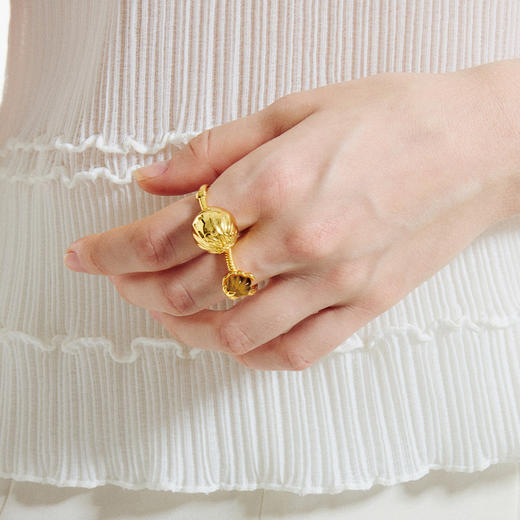 ATELIERSÓ x deepmoss 24SS 合作系列-贝壳戒指 商品图2