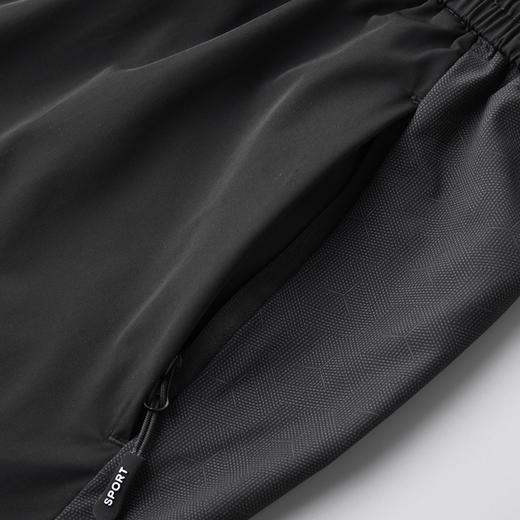 【冰丝高弹】【新款DK】大依优型大码薄款冰丝裤束脚直筒松紧腰加肥加大宽松舒适运动裤男装裤子卫裤长裤 商品图2