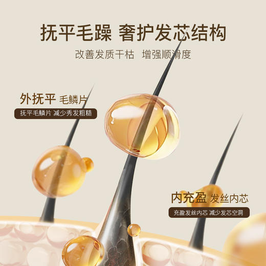 柏肤源 奢养发芯高营养修护乳霜发膜 商品图2