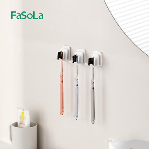 FaSoLa 软毛牙刷3支装家用成人男女情侣备长炭清洁美白细毛家庭装 商品图6