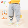 贝贝怡童装男女童加绒长裤萌趣小动物秋季柔软蹦蹦裤宝宝裤233K2540 商品缩略图0
