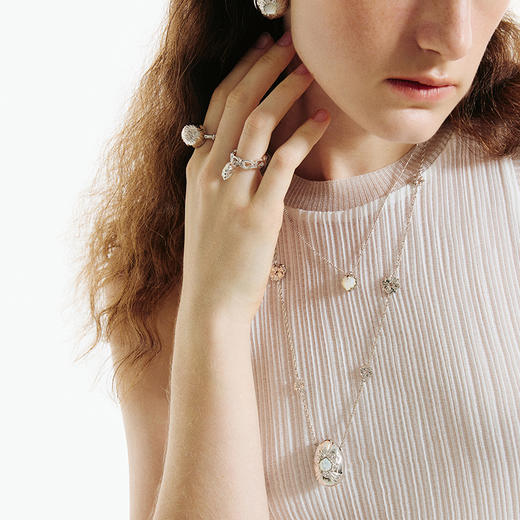 ATELIERSÓ x deepmoss 24SS 合作系列-蛋型古典项链 商品图5