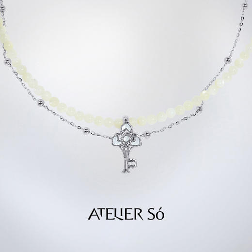 ATELIERSÓ x deepmoss 23AW 合作系列-小钥匙串珠项链 商品图0